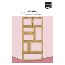 Vaessen Creative Die Set - Postage Stamps 