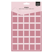 Vaessen Creative Stencil A5 - From the Postbox / Stamps