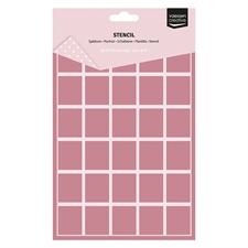 Vaessen Creative Stencil A5 - From the Postbox / Rectangles