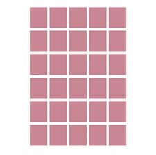 Vaessen Creative Stencil A5 - From the Postbox / Rectangles