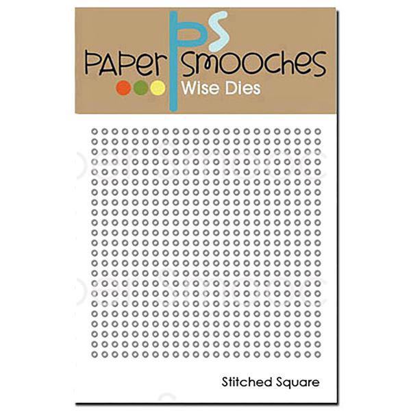Paper Smooches Die - Stitched Square