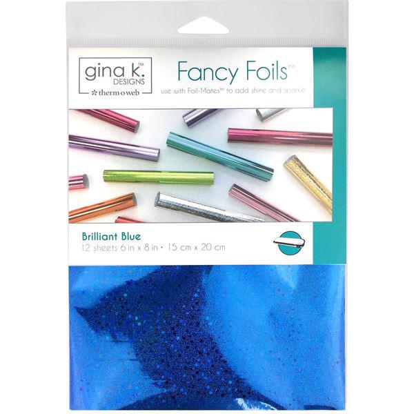 Gina K Fancy Foils -  Brilliant Blue