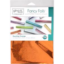 Gina K Fancy Foils -  Dazzling Orange
