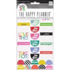 Happy Planner - Create 365 Stickers / Good Day Brights