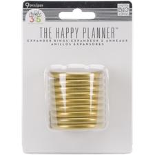 Happy Planner - Discs (ringe) BIG 1.75" Gold