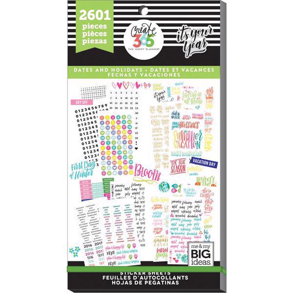 Happy Planner - Happy Planner / Sticker Value Pack - Dates & Holidays