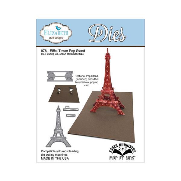 Elizabeth Crafts Die - Eiffel Tower Pop Stand
