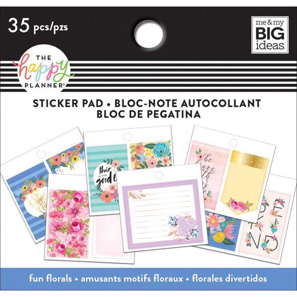 Happy Planner / Create 365 - Tiny Sticker Pad / Fun Florals