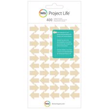 Project Life Stickers - Arrows / Tan