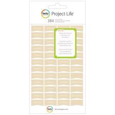 Project Life Stickers - Days / Tan