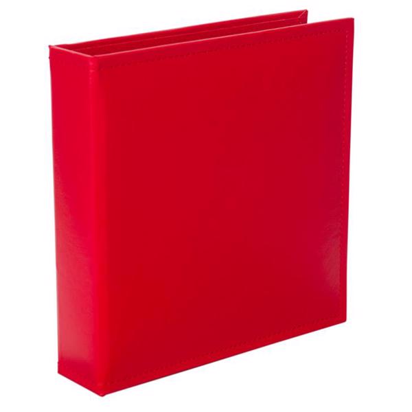 Project Life Album 6x8" - Faux Leather / Red