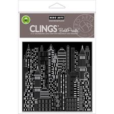 Hero Arts Cling Stamp - Bold Prints / Urban Skyline