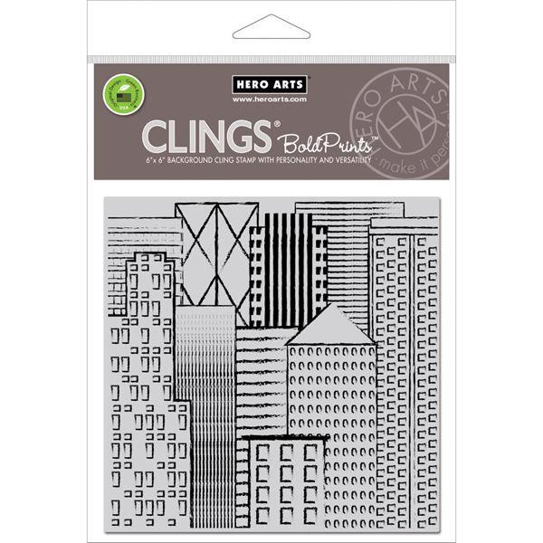 Hero Arts Cling Stamp - Bold Prints / Abstract Skyline