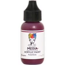 Dina Wakley Media - Paint 1oz Bottle / Fuchsia