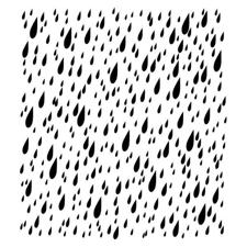 Andy Skinner / Creative Expressions Stencil - Let it Rain