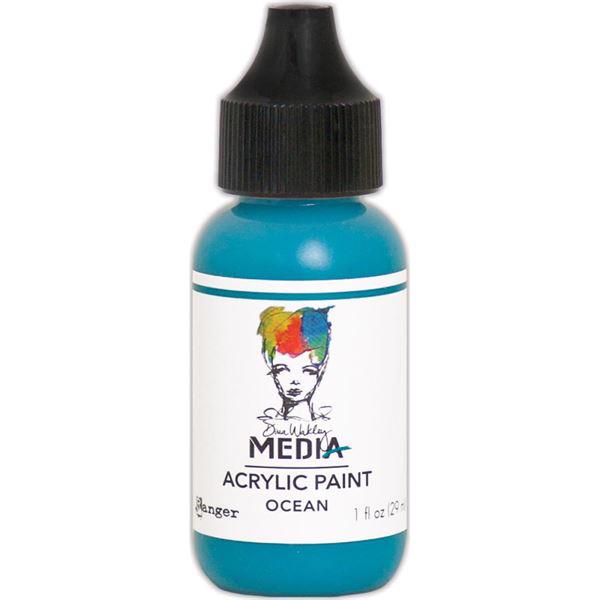 Dina Wakley Media - Paint 1oz Bottle / Ocean