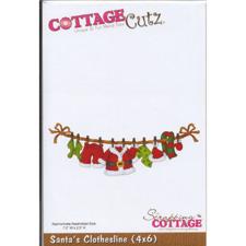 Cottage Cutz  Die - Santa's Clotheline