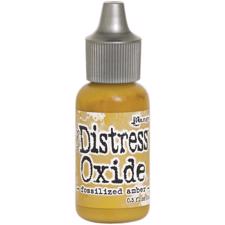 Distress OXIDE Re-Inker - Fossilized Amber (flaske)