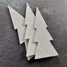 Simple and Basic Die - Christmas Tree Ornaments