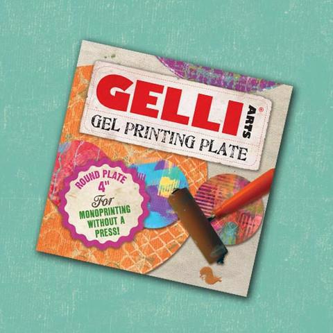 Gelli Plate - Round / 4"