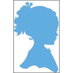Marianne Design Creatables -  Silhouette Girl with Ponytail