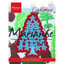 Marianne Design Creatables - Tiny's Christmas Tree With Stars