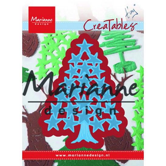 Marianne Design Creatables - Tiny\'s Christmas Tree With Stars