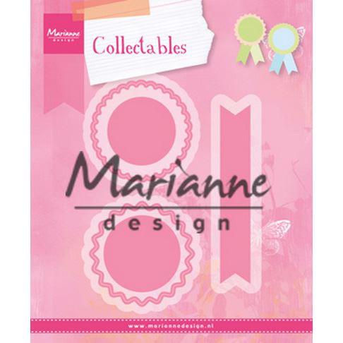 Marianne Design Collectables - Rosettes & Labels