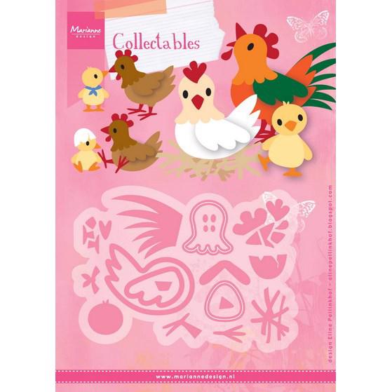Marianne Design Collectables - Eline\'s Chicken Family
