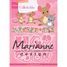 Marianne Design Collectables - Eline’s Mice Family