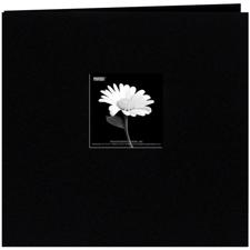 Scrapbooking Album - Postbound Cloth / Black