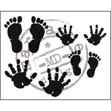 Clear Stamp  - Marianne Design / Baby Hands & Feet