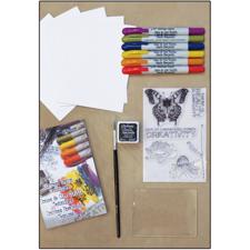 Tim Holtz Starter Kit - Distress Crayons Watercolor Kit