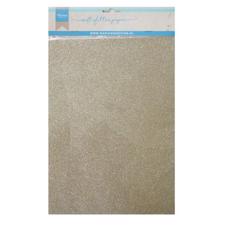 Marianne Design SOFT Glitter Paper - Platinum (A4)
