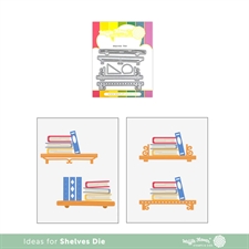 Waffle Flower Die - Shelves