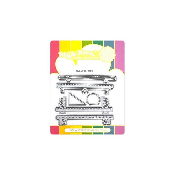 Waffle Flower Die - Shelves