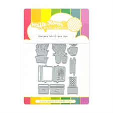 Waffle Flower Die - Shelves Additions