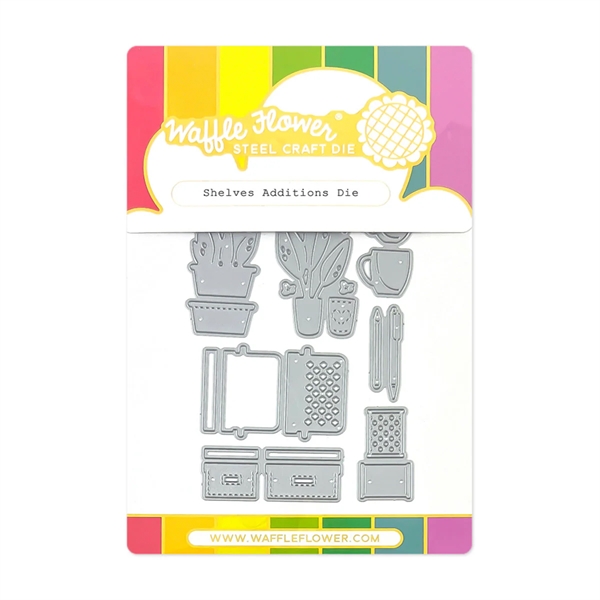 Waffle Flower Die - Shelves Additions