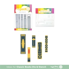 Waffle Flower Die - Classic Books