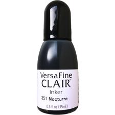 Versafine Clair Re-Inker - Nocturne (sort / flaske)