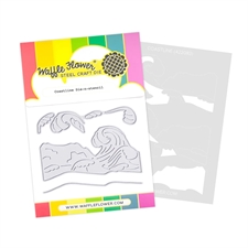 Waffle Flower Die-n-Stencil - Coastline