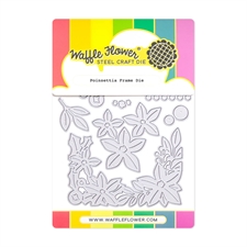 Waffle Flower Die - Poinsettia Frame