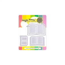 Waffle Flower Die - Open Book Trio