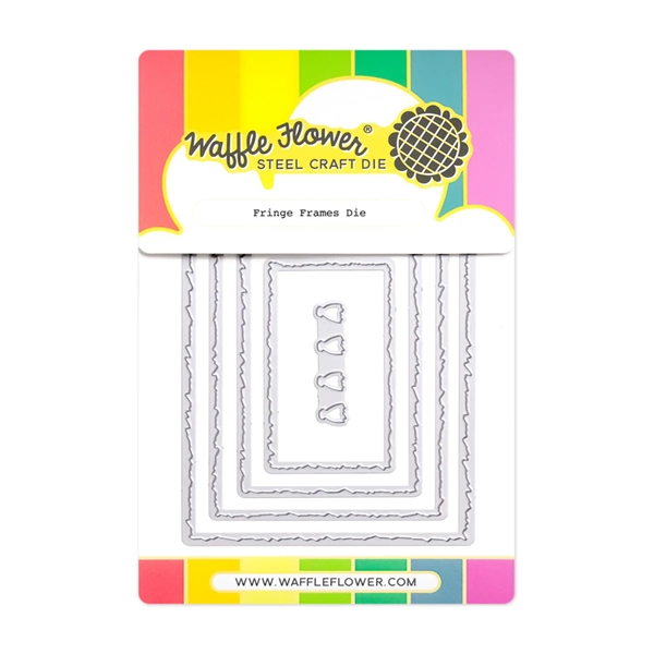 Waffle Flower Die - Fringe Frames