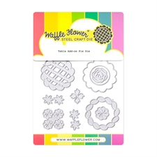 Waffle Flower Die - Table Add-On Pie