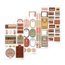 Happy Planner Sticker Value Pack - CaféCore