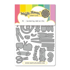 Waffle Flower Die - Postage Collage Gardening Add-Ons