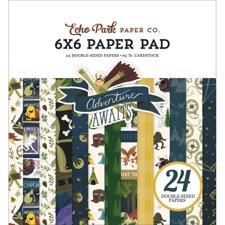 Echo Park Paper Pad 6x6" - Adventure Awaits