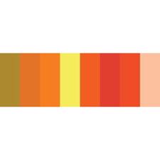 Quilling Papir - Assortment / Yellow & Orange