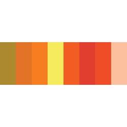 Quilling Papir - Assortment / Yellow & Orange